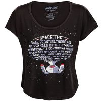 Enterprise Text Scoop-Neck Ladies' Tee