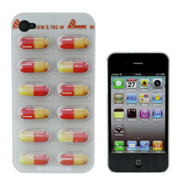 Well this OldSchool iPhone 4S 4 Pill Case from Flashbacks will certainly 