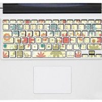 Flowers Keyboard Decal