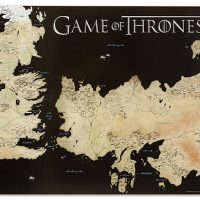 Game of Thrones Poster Full World Map