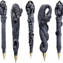 Gargoyles and Dragons Sculptural Pen Set