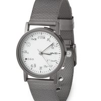 Geek Stainless Steel Wrist Watch