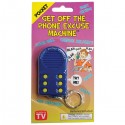 Get Off The Phone Excuse Machine Keychain