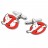 Ghostbusters Logo Cufflink Set