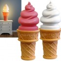 Giant Swirl Ice Cream Cone Lamp