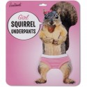 Girl Squirrel Underpants