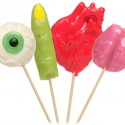 Gory Body Parts Lollipop Set