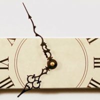 Grandfather Slice Clock