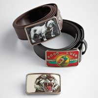 Graphic Belt Buckles