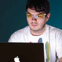 Gunnar Eyestrain Blue Light Reducing Glasses for Computer Users