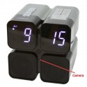 HMDX Quad Alarm Clock Radio SD Card Hidden Camera