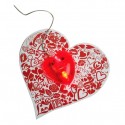 Heart Mouse Pad and Optical Mouse Set