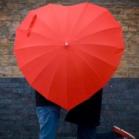 Heart Shaped Umbrella