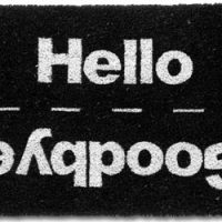 Hello & Goodbye Doormat