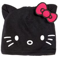 Hello Kitty Black Beanie