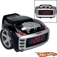 Hot Wheels Snore Slammer Alarm Clock Radio