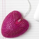 Jeweled Heart Mouse