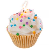 Jumbo Cupcake Candle