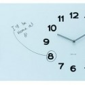 Karlsson Wall Clock Pure White Board