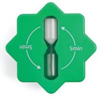 Kikkerland 5 Minute Hourglass Shower Timer