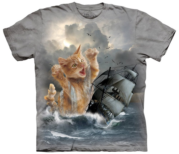 Krakitten Kitten Kraken T-Shirt