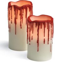 LED Blood Drip Candles