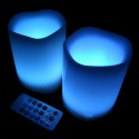LED Rainbow Candles With Remote Control