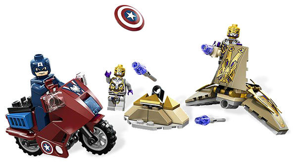 LEGO Captain America's Avenging Cycle #6865