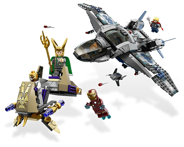 LEGO Quinjet Aerial Battle #6869