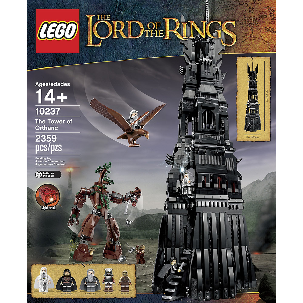 LEGO Lord of the Rings Tower of Orthanc Set