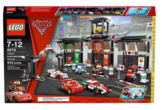 Limited Edition LEGO Disney Pixar Cars 2 Movie Tokyo International Circuit