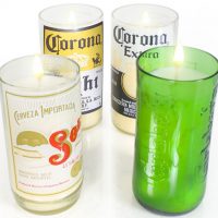 Mandles (Beer Bottle Candles)