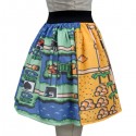 Mario World Two Levels Full Skirt