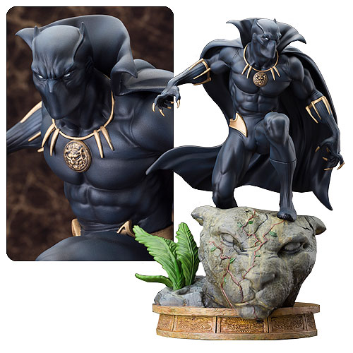 Marvel Comics Black Panther Fine Art Statue