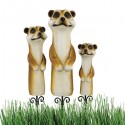 Meerkat Garden Stake Statues