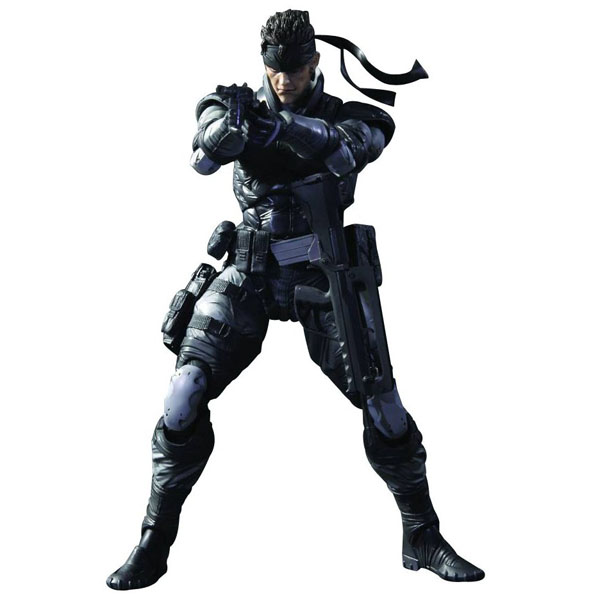 Solid Snake fans will love this Metal Gear Solid Solid Snake Play Arts