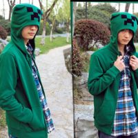 Minecraft Creeper Hoodie