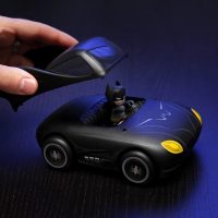 Mini Mez-Itz Batmobile and Batman