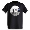 Moon Landing TARDIS Photobomb T-Shirt