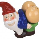Mooning Gnome Salt and Pepper Shaker Set