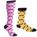 Moustache Socks