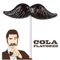 Mustache Lollipop