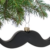 Mustache Ornament