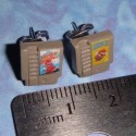 NES game earrings