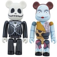Nightmare Before Christmas Jack & Sally Bearbrick 2-Pack