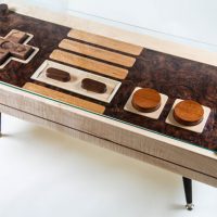 Nintendo Controller Coffee Table