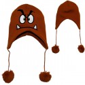 Nintendo Super Mario Bros Goomba Peruvian Laplander Knit Cap