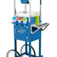 Nostalgia Electrics SCC-200 Vintage Collection 54 Inch Old Fashioned Snow Cone Cart