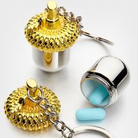 Nut Case Keychain