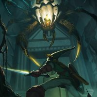 Ocarina of Time Skulltula vs Link Poster